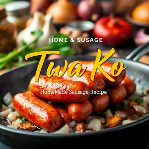 Home Made Sausage Recipe - Twa Ko
